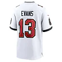 Zennovawear Men's Tampa Bay Buccaneers Mike Evans White White Game Jersey