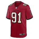 Zennovawear Men's Tampa Bay Buccaneers Mike Greene Red Game Player Jersey