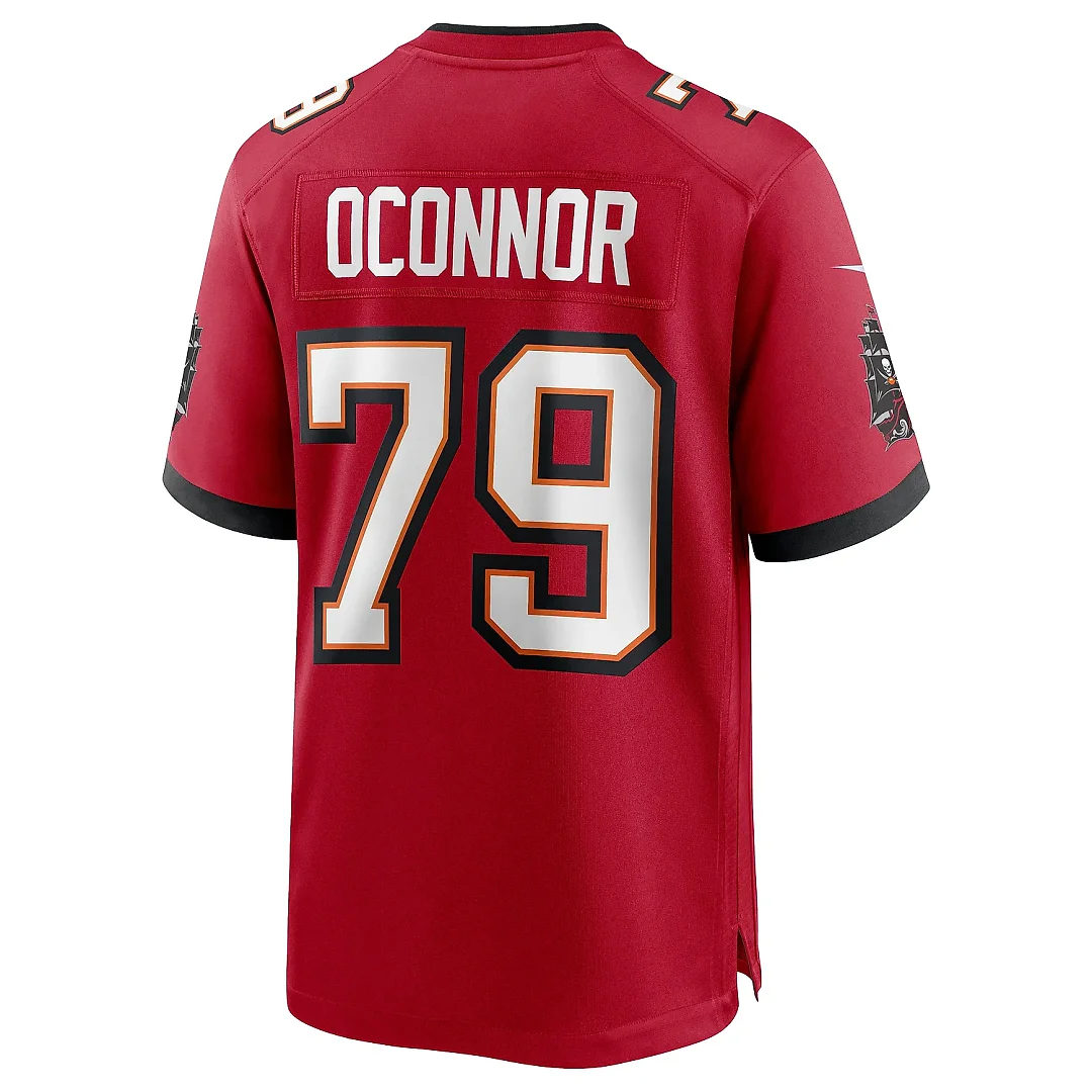 Zennovawear Men's Tampa Bay Buccaneers Patrick O'Connor Red Game Jersey