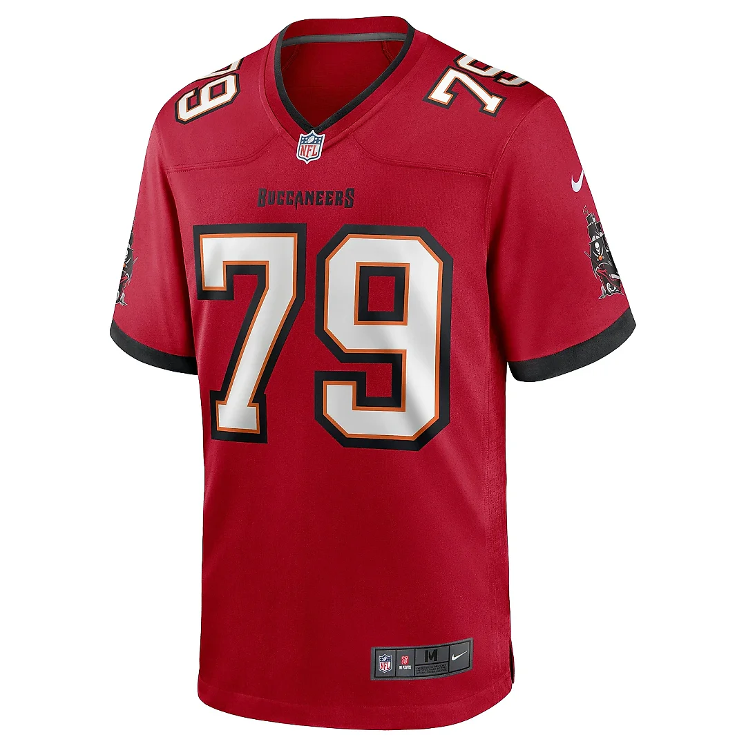 Zennovawear Men's Tampa Bay Buccaneers Patrick O'Connor Red Game Jersey