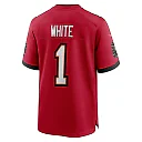 Zennovawear Men's Tampa Bay Buccaneers Rachaad White Red Game Player Jersey