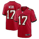 Zennovawear Men's Tampa Bay Buccaneers Raleigh Webb Red Game Jersey
