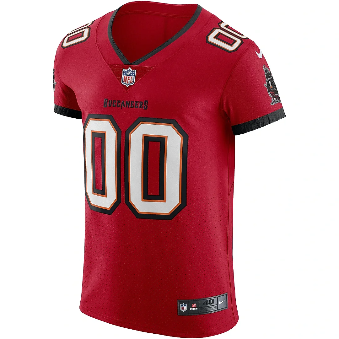 Zennovawear Men's Tampa Bay Buccaneers Red Vapor Elite Custom Jersey