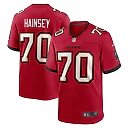 Zennovawear Men's Tampa Bay Buccaneers Robert Hainsey Red Game Jersey