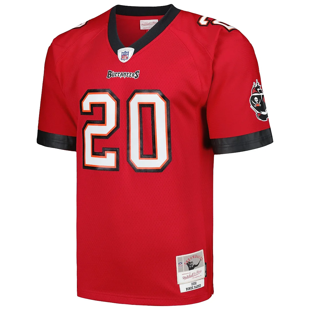 Zennovawear Men's Tampa Bay Buccaneers Ronde Barber Mitchell & Ness Red Legacy Jersey
