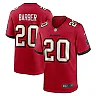 Zennovawear Men's Tampa Bay Buccaneers Ronde Barber Red Retired Player Game Jersey