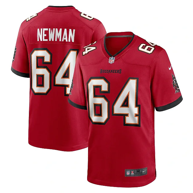 Zennovawear Men's Tampa Bay Buccaneers Royce Newman Red Game Jersey