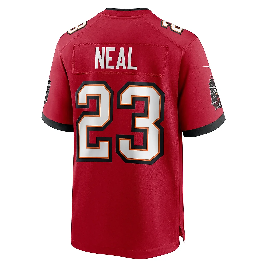 Zennovawear Men's Tampa Bay Buccaneers Ryan Neal Red Game Jersey