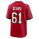Zennovawear Men's Tampa Bay Buccaneers Silas Dzansi Red Game Jersey