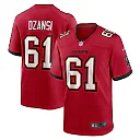 Zennovawear Men's Tampa Bay Buccaneers Silas Dzansi Red Game Jersey