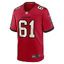 Zennovawear Men's Tampa Bay Buccaneers Silas Dzansi Red Game Jersey