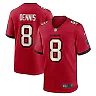 Zennovawear Men's Tampa Bay Buccaneers SirVocea Dennis Red Game Jersey