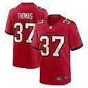 Zennovawear Men's Tampa Bay Buccaneers Tavierre Thomas Red Game Jersey