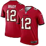 Zennovawear Men's Tampa Bay Buccaneers Tom Brady Red Team Legend Player Performance Top