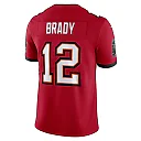 Zennovawear Men's Tampa Bay Buccaneers Tom Brady Red Vapor Untouchable Limited Jersey
