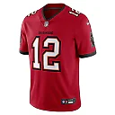 Zennovawear Men's Tampa Bay Buccaneers Tom Brady Red Vapor Untouchable Limited Jersey