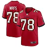 Zennovawear Men's Tampa Bay Buccaneers Tristan Wirfs Red Player Game Jersey