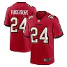 Zennovawear Men's Tampa Bay Buccaneers Tyrek Funderburk Red Game Jersey