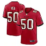 Zennovawear Men's Tampa Bay Buccaneers Vita Vea Red Game Jersey