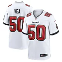Zennovawear Men's Tampa Bay Buccaneers Vita Vea White White Game Jersey