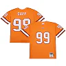 Zennovawear Men's Tampa Bay Buccaneers Warren Sapp Mitchell & Ness Orange 1995 Legacy Jersey