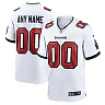 Zennovawear Men's Tampa Bay Buccaneers White Custom Game Jersey