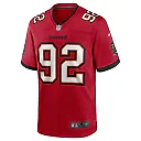 Zennovawear Men's Tampa Bay Buccaneers William Gholston Red Game Jersey