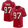 Zennovawear Men's Tampa Bay Buccaneers Zach Triner Red Game Jersey