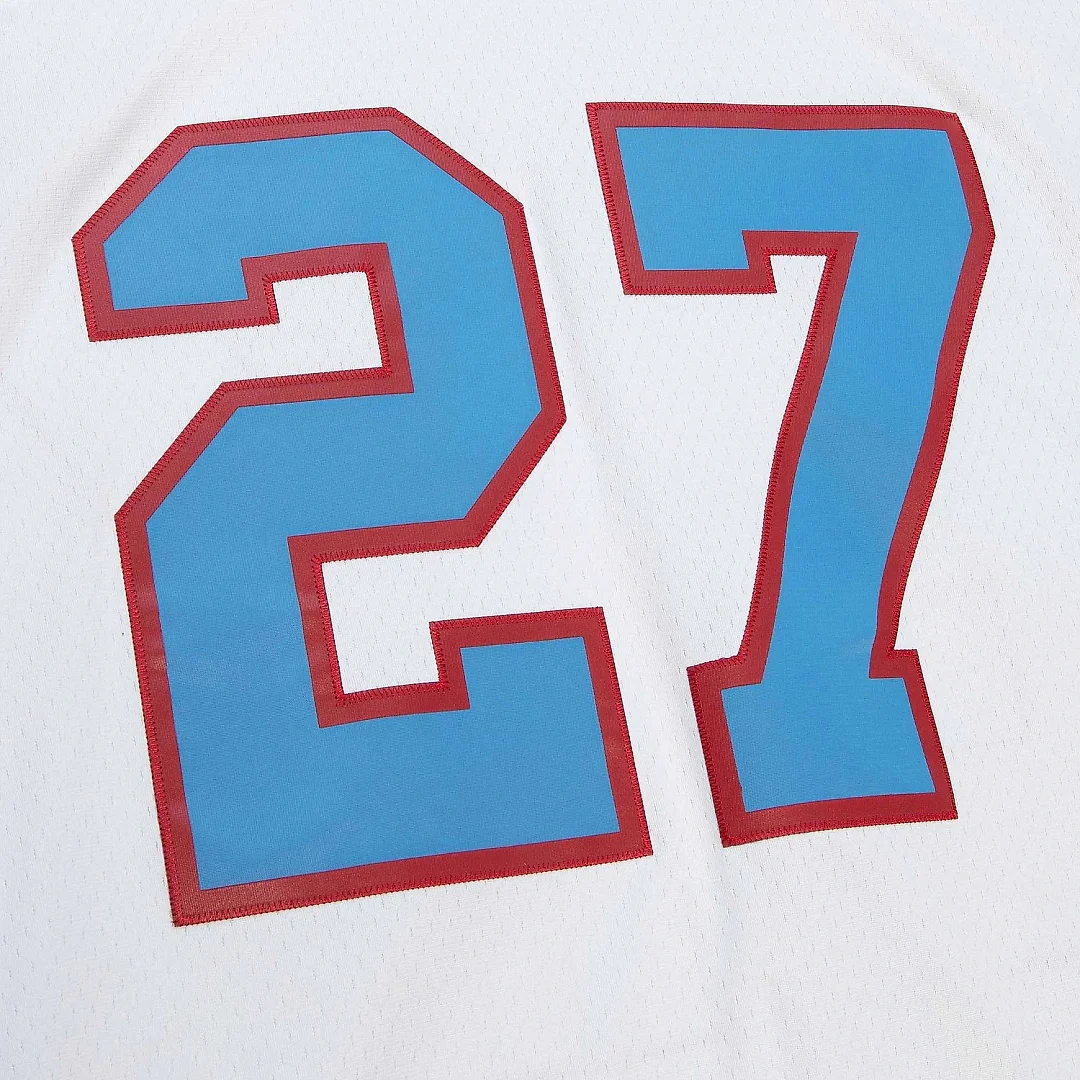Zennovawear Men's Tennessee Oilers Eddie George Mitchell & Ness White Legacy Jersey