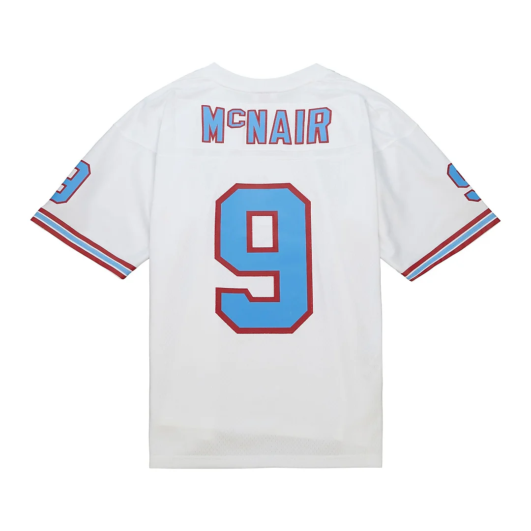 Zennovawear Men's Tennessee Oilers Steve McNair Mitchell & Ness White Legacy Jersey