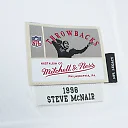 Zennovawear Men's Tennessee Oilers Steve McNair Mitchell & Ness White Legacy Jersey