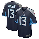Zennovawear Men's Tennessee Titans Chidobe Awuzie Navy Game Jersey
