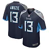 Zennovawear Men's Tennessee Titans Chidobe Awuzie Navy Game Jersey