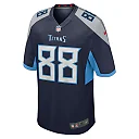 Zennovawear Men's Tennessee Titans David Martin-Robinson Navy Game Jersey