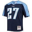 Zennovawear Men's Tennessee Titans Eddie George Mitchell & Ness Navy Big & Tall 1999 Retired Player Jersey