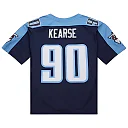 Zennovawear Men's Tennessee Titans Jevon Kearse Mitchell & Ness Navy 1999 Legacy Jersey