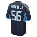 Zennovawear Men's Tennessee Titans Kenneth Murray Jr. Navy Game Jersey