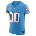 Zennovawear Men's Tennessee Titans Light Blue Vapor F.U.S.E. Elite Custom Jersey