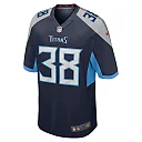 Zennovawear Men's Tennessee Titans L'Jarius Sneed Navy Team Game Jersey