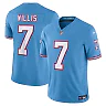 Zennovawear Men's Tennessee Titans Malik Willis Light Blue Vapor F.U.S.E. Limited Jersey