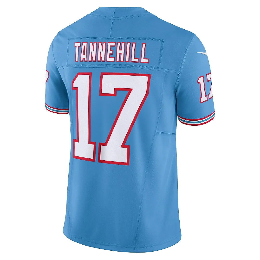 Zennovawear Men's Tennessee Titans Ryan Tannehill Light Blue Vapor F.U.S.E. Limited Jersey