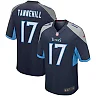 Zennovawear Men's Tennessee Titans Ryan Tannehill Navy Game Player Jersey