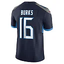Zennovawear Men's Tennessee Titans Treylon Burks Navy Vapor F.U.S.E. Limited Jersey