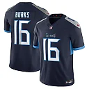 Zennovawear Men's Tennessee Titans Treylon Burks Navy Vapor F.U.S.E. Limited Jersey