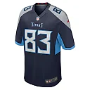 Zennovawear Men's Tennessee Titans Tyler Boyd Navy Game Jersey