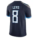 Zennovawear Men's Tennessee Titans Will Levis Navy Vapor F.U.S.E. Limited Jersey