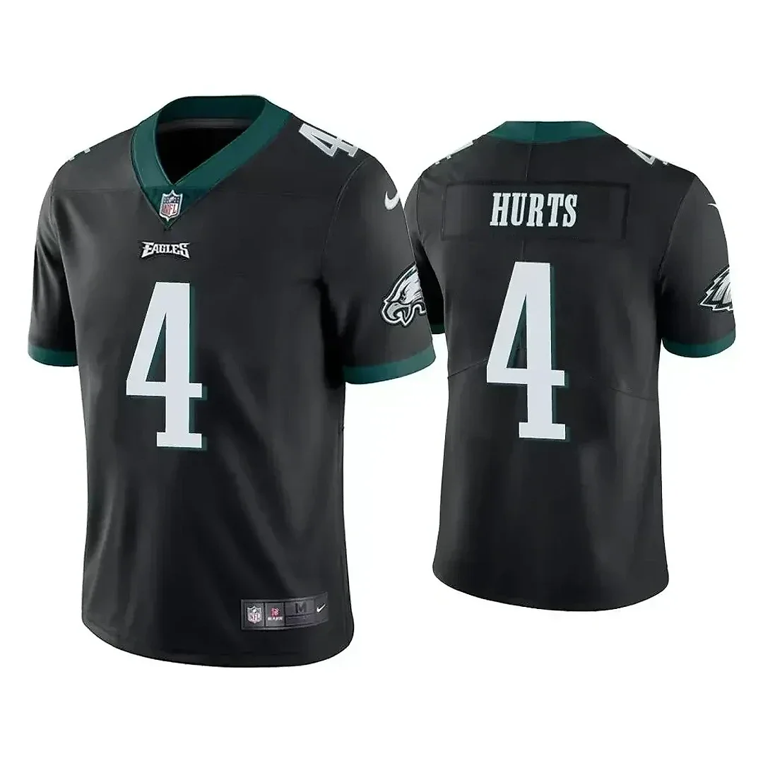 Zennovawear Men's Vapor Jalen Hurts Eagles Black Jersey