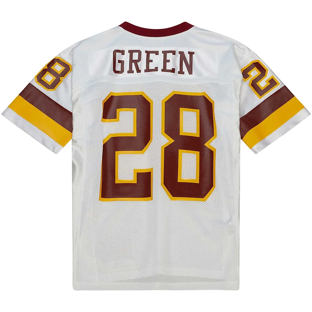 Zennovawear Men's Washington Commanders 1994 Darrell Green Mitchell & Ness White Throwback Retired Player Jersey