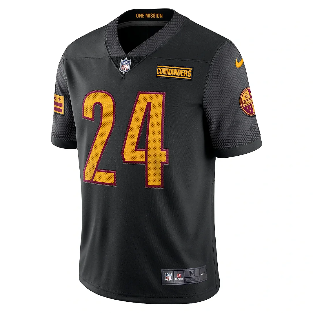Zennovawear Men's Washington Commanders Antonio Gibson Black Alternate Vapor Limited Jersey