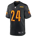 Zennovawear Men's Washington Commanders Antonio Gibson Black Alternate Game Player Jersey